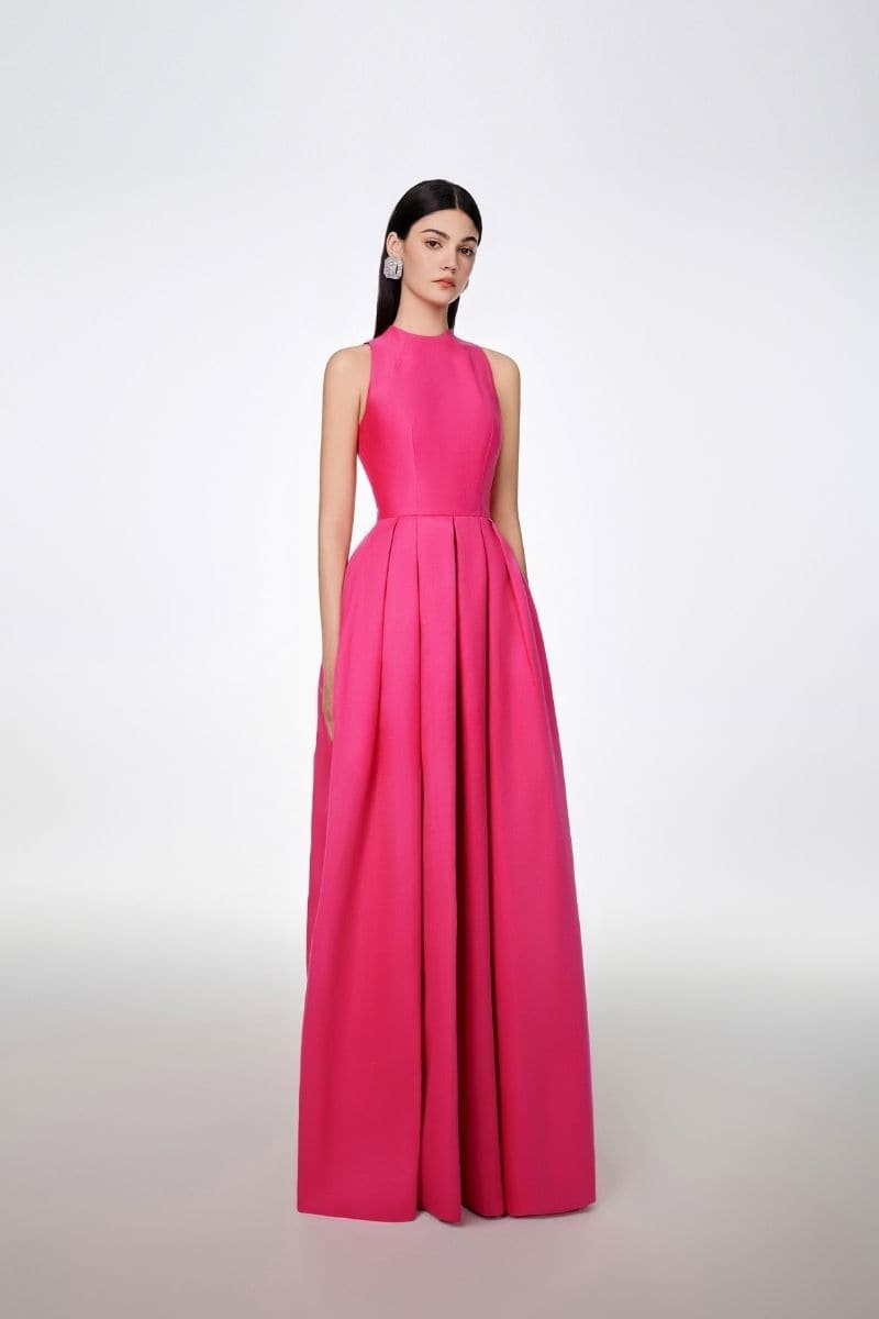 HIGH NECK SLEEVELESS MAXI DRESS | Tracy Studio | CULT MIA