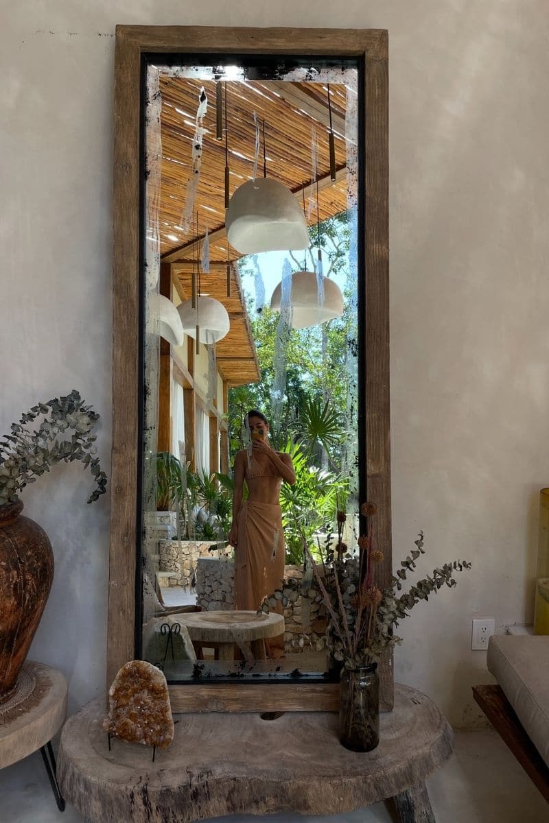 CHAMPAGNE BLUSH WRAP MIDI SKIRT | Aguaclara | CULT MIA