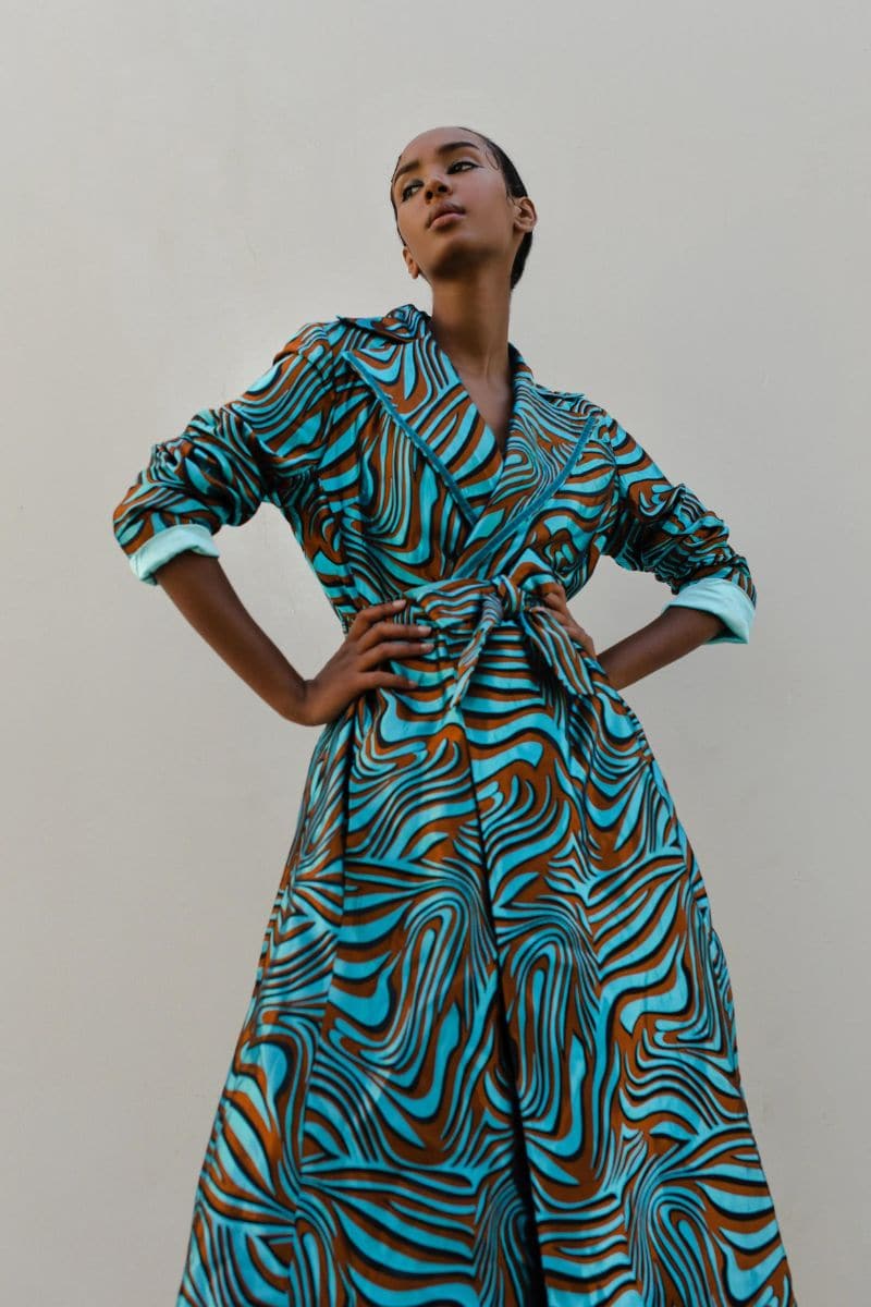 MARILYN MINT COAT | Andreeva | CULT MIA