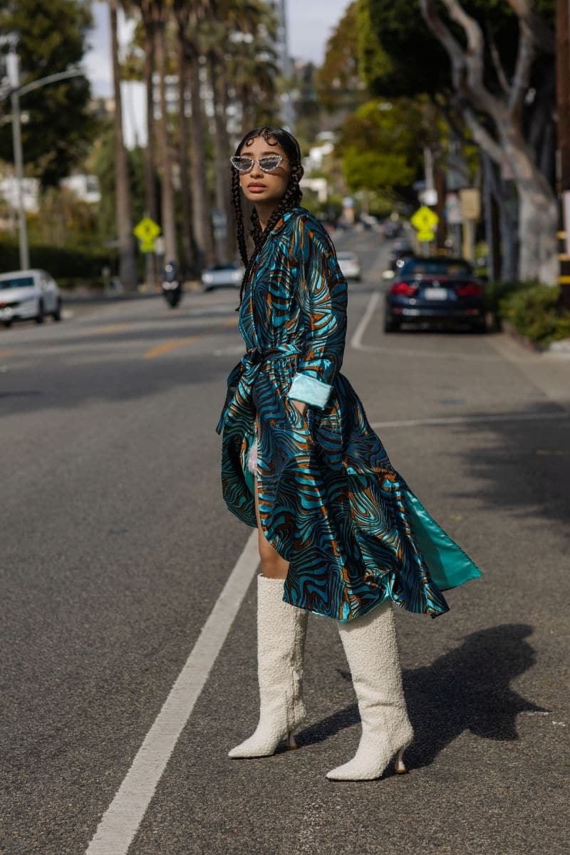 MARILYN MINT COAT | Andreeva | CULT MIA