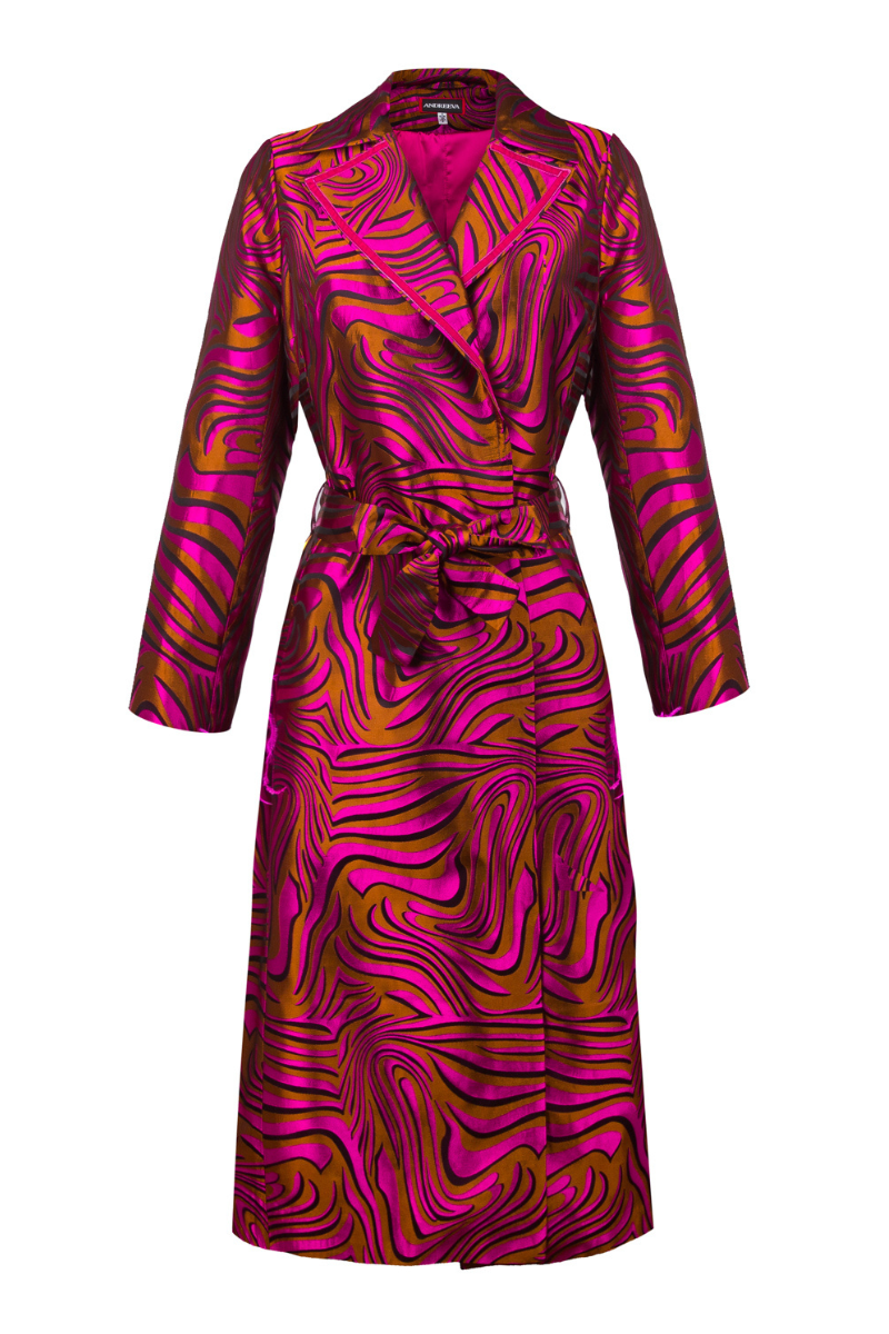MARILYN RASBERRY COAT | Andreeva | CULT MIA