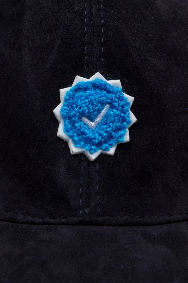 VERIFIED BLACK UPCYCLED HAT | Bassigue | CULT MIA