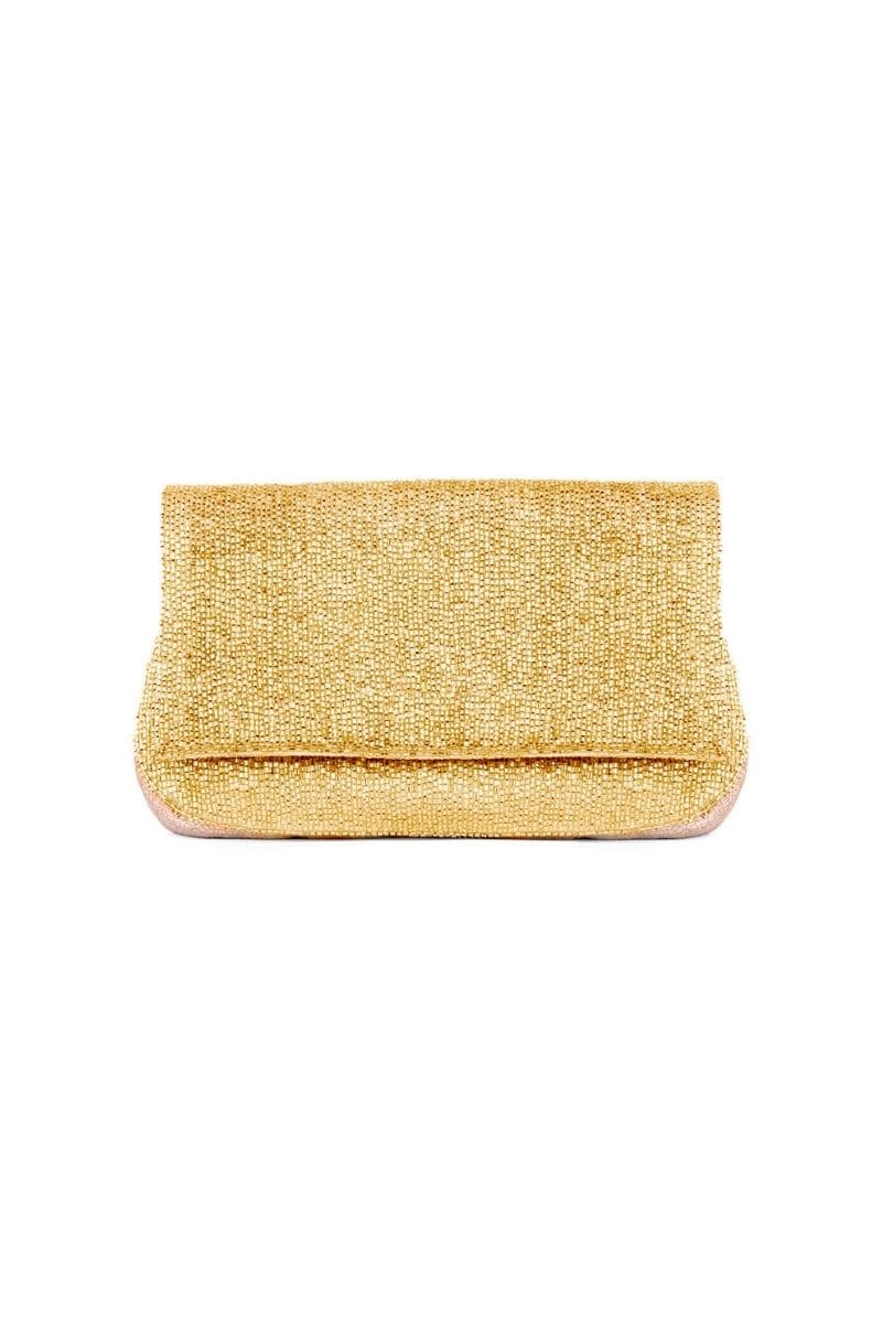 LUANN GOLD CLUTCH | Deepa Gurnani | CULT MIA