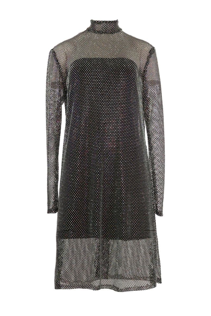 Joanna Andraos Black DIAMOND MIDI DRESS | Cult Mia Joanna Andraos Black DIAMOND MIDI DRESS | Cult Mia
