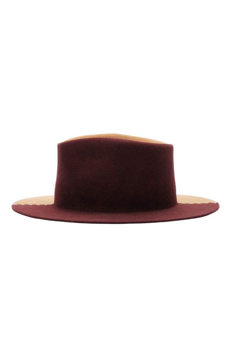 LOUISE BROWN TWO-TONE FEDORA HAT | Modern Monarchie | CULT MIA