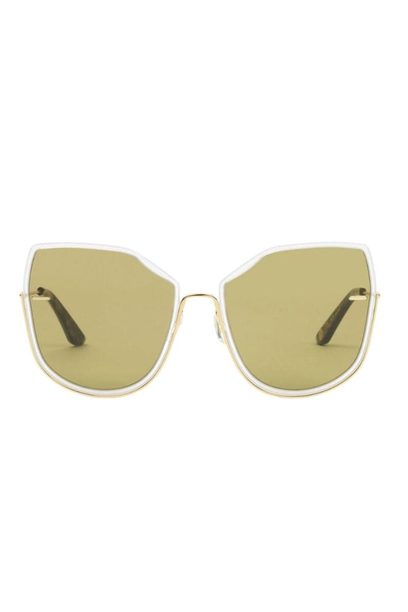 NOBODY'S DARLING 12K GOLD PLATED FRENCH ACETATE SUNGLASSES | Moy Atelier | CULT MIA