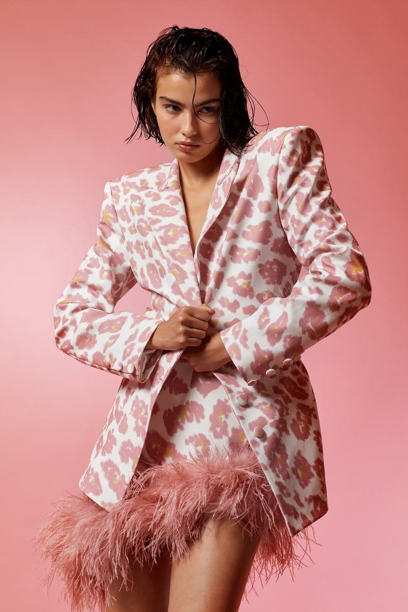 NICOLE PRINTED BLAZER | Nana Gotti | CULT MIA