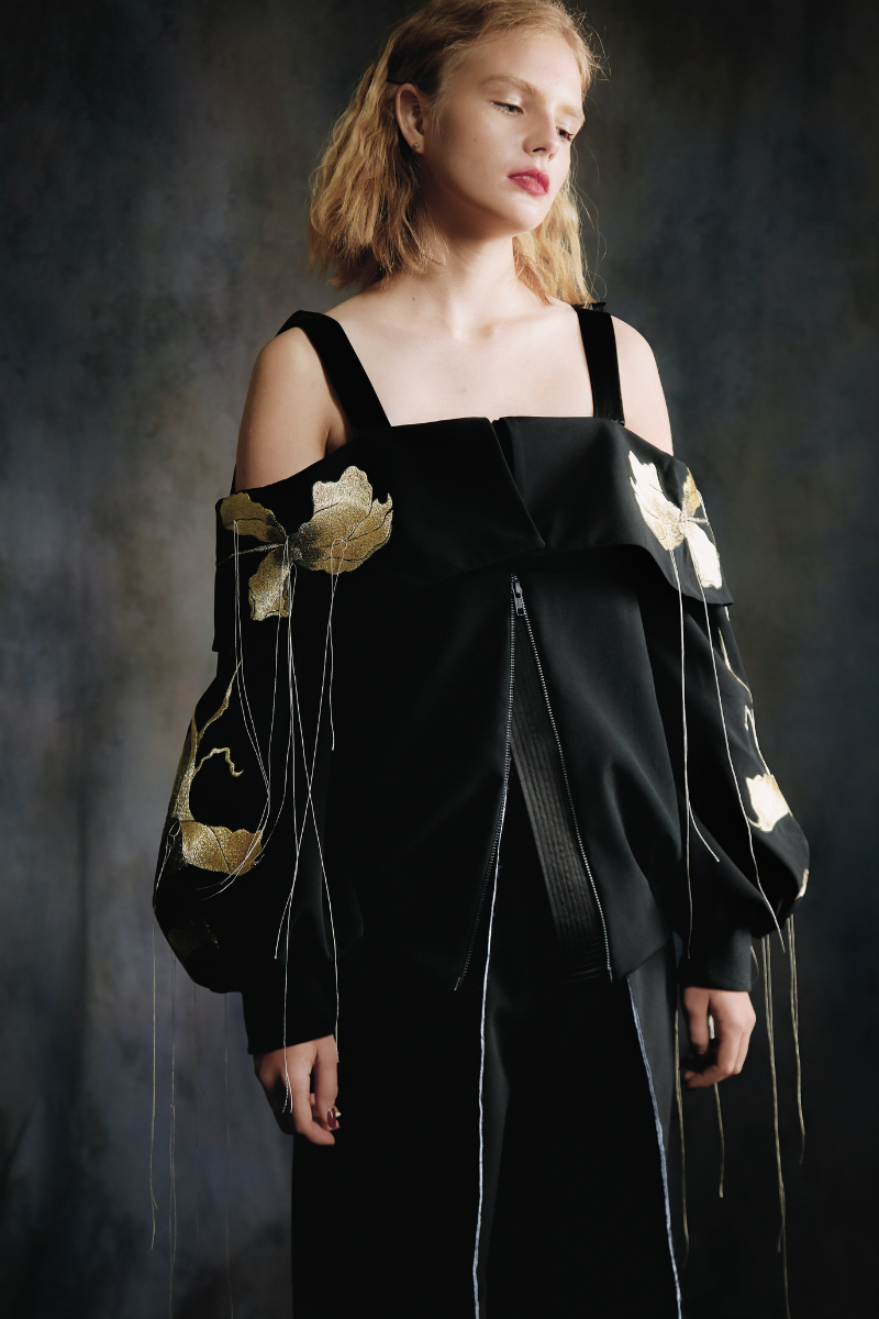 SABRINA EMBROIDERED BOMBER JACKET | Sean Sheila | CULT MIA