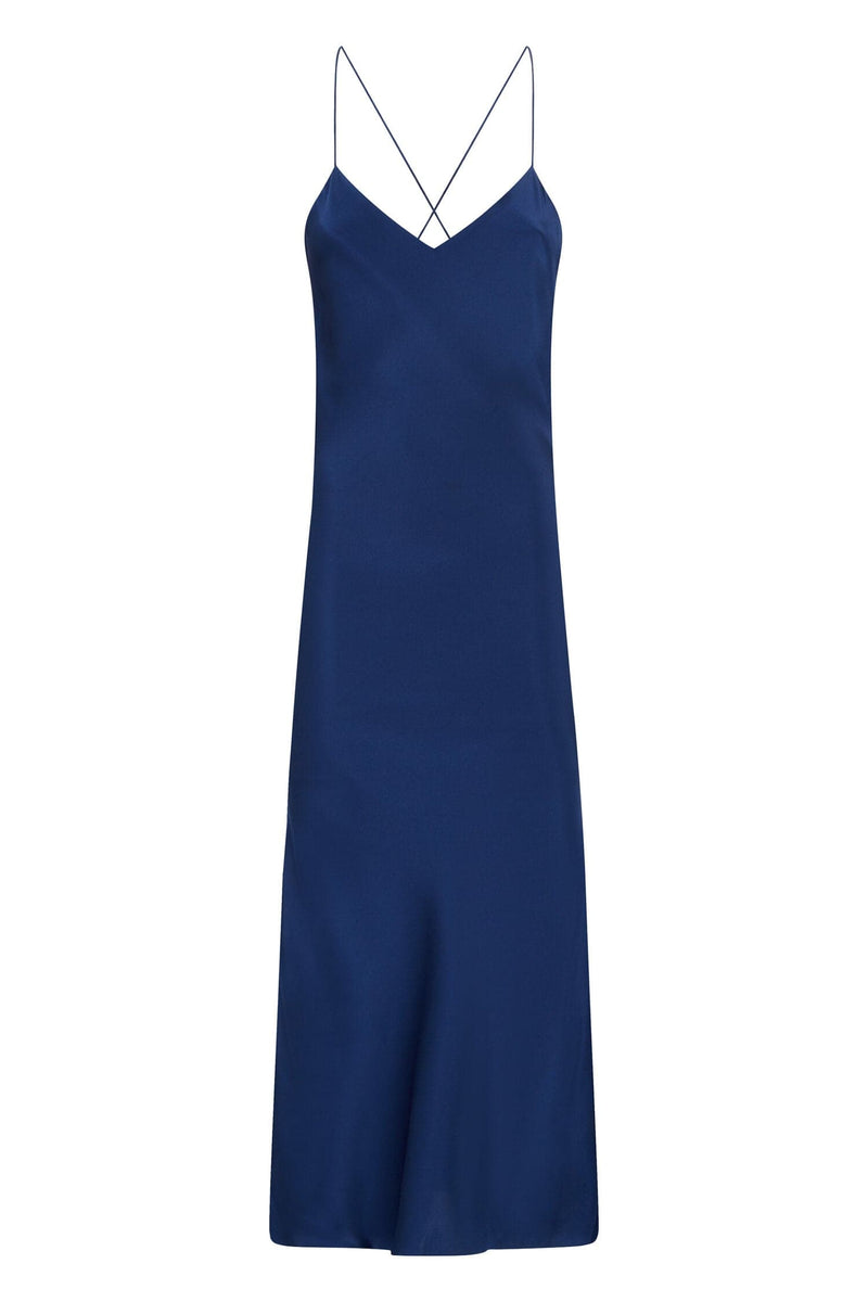 SILK MIDI SLIP DRESS | Silked | CULT MIA