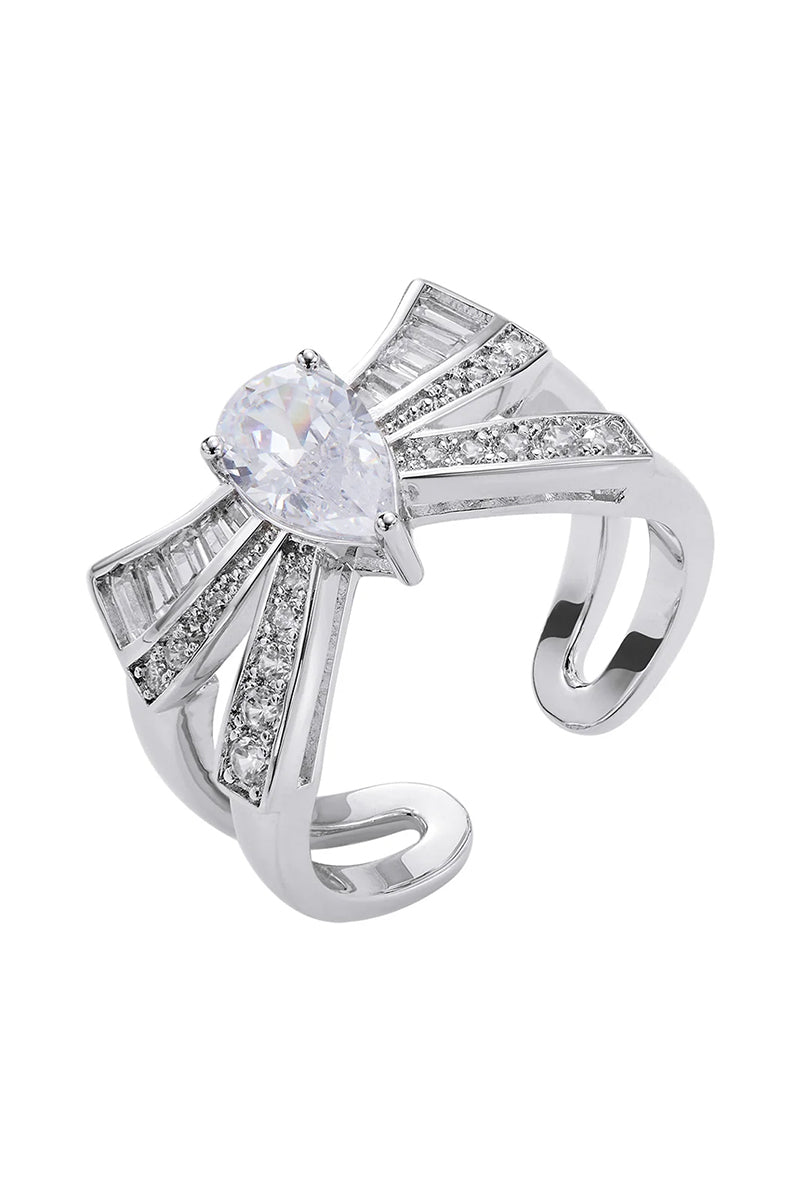 Nana Jacqueline CLAIRA ring featuring a sleek, modern design with a gold finish, displayed on a white background.