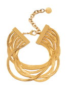Small Imperial Gold Necklace by Silvia Gnecchi featuring a delicate chain and elegant pendant design.
