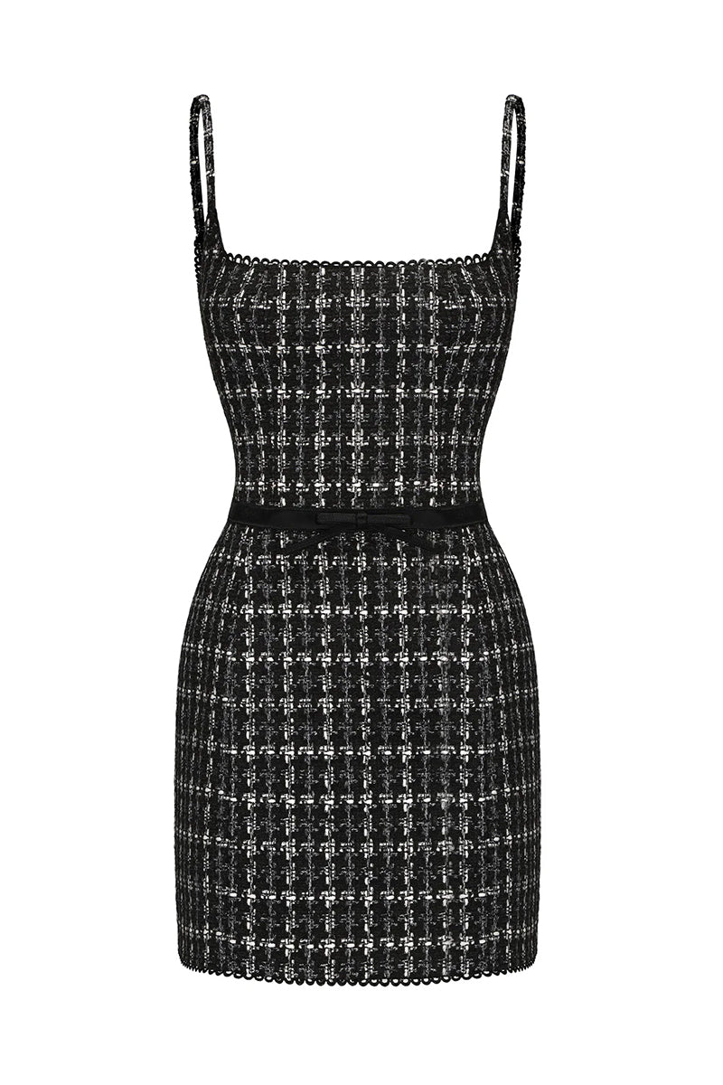 TALIA TWEED DRESS - CULT MIA