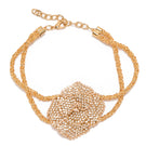 Silver Rose DETAILED Necklace by Silvia Gnecchi featuring intricate rose-shaped pendant on a delicate chain.