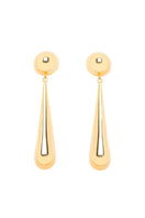 Silvia Gnecchi DROP GOLD EARRING with sleek, modern design, featuring gold finish and elegant craftsmanship.