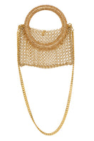 Silvia Gnecchi Luna Chain Bag, a stylish top handle bag with a chain strap and elegant design, shown in the product image.