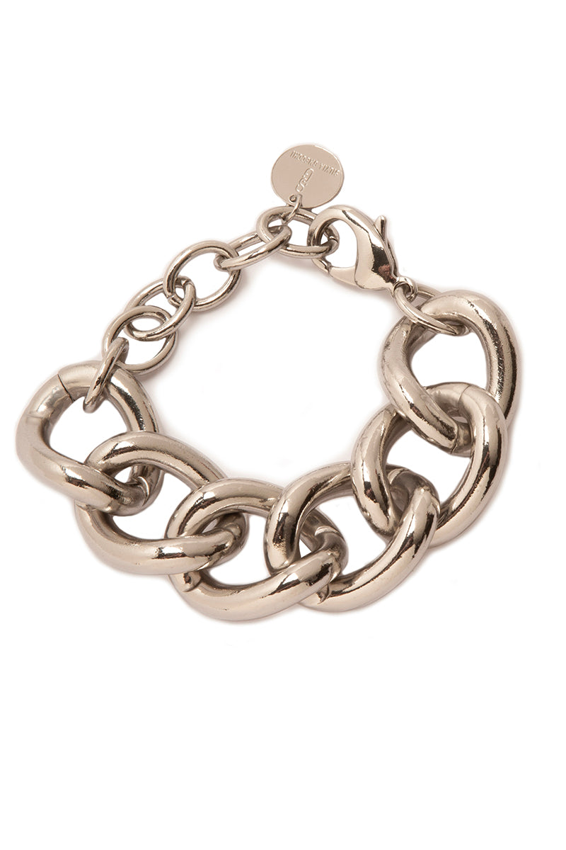 PUFFY BRACELET IN SILVER - CULT MIA