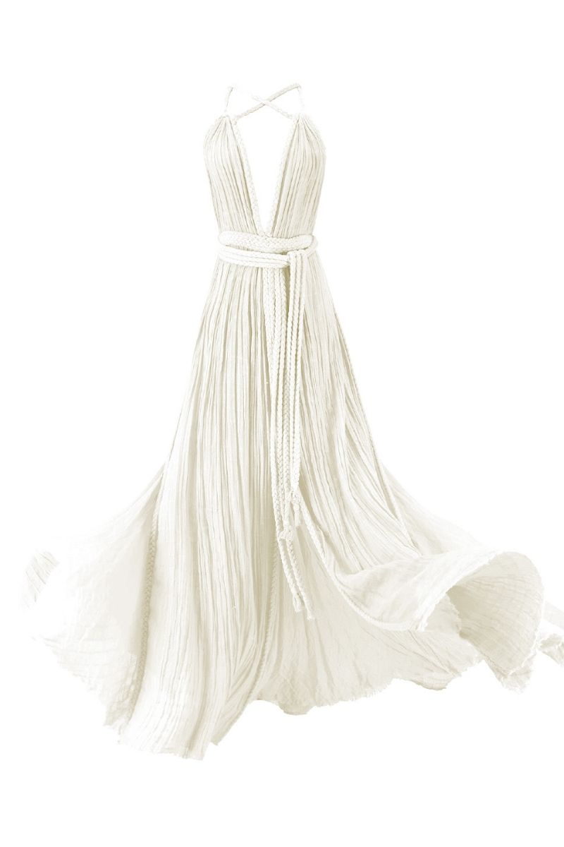 GISELLA MAXI DRESS IN NUDE - CULT MIA