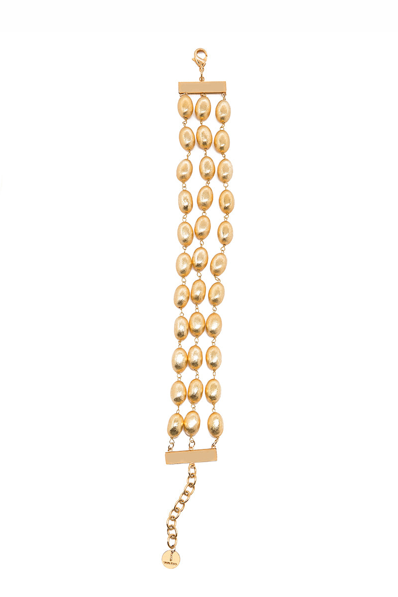 BEANS GOLD CHOKER NECKLACE - CULT MIA