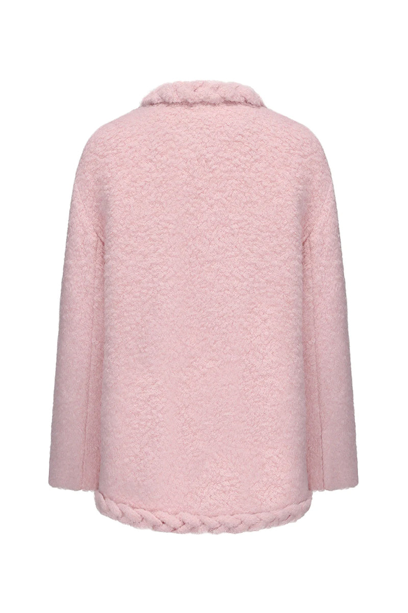 TALIA COAT IN PINK - CULT MIA