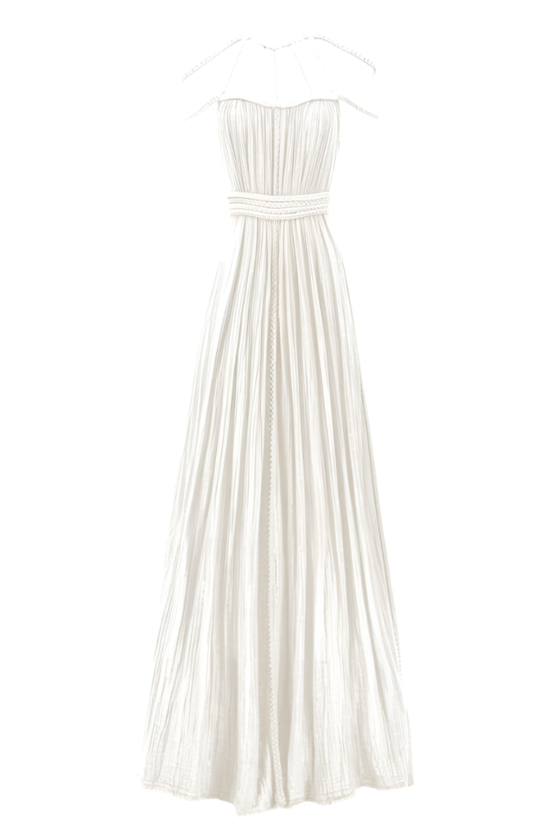 SEVERYNA DRESS IN NUDE - CULT MIA