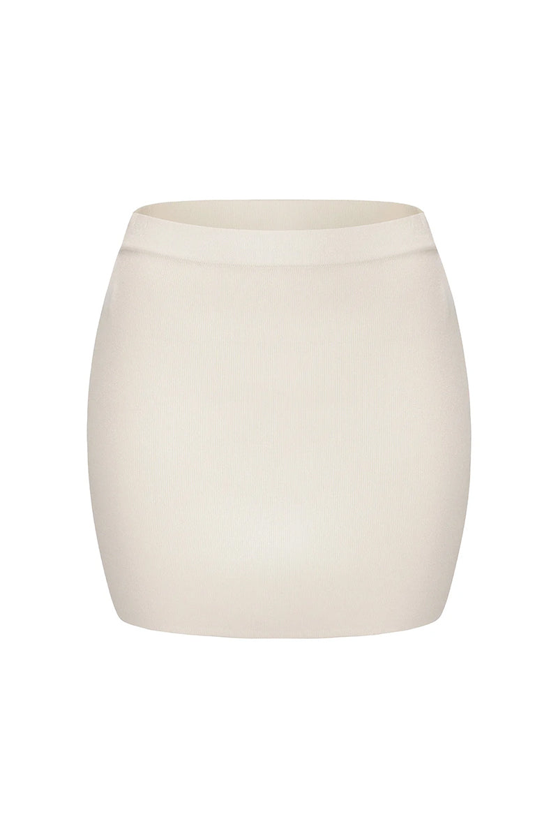 Nana Jacqueline Nadine mini skirt in stylish fabric, featuring a sleek design and modern silhouette.