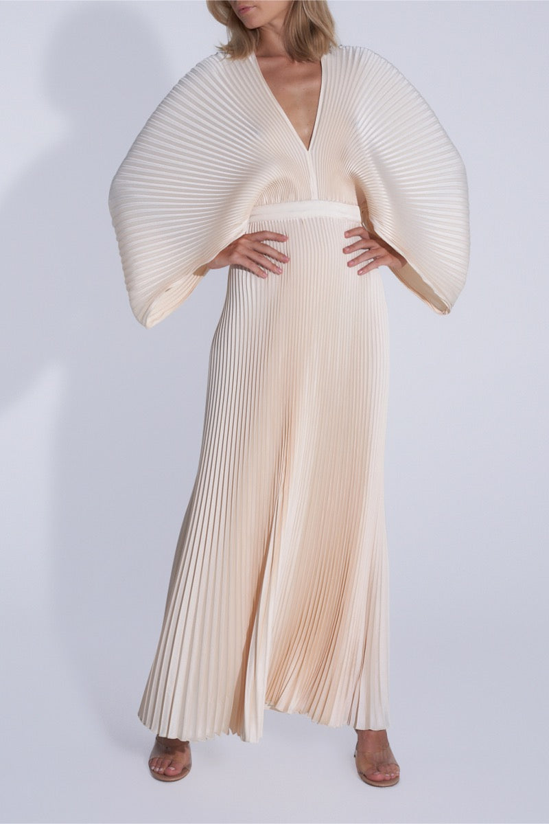 VERSAILLES GOWN IN BONE - CULT MIA