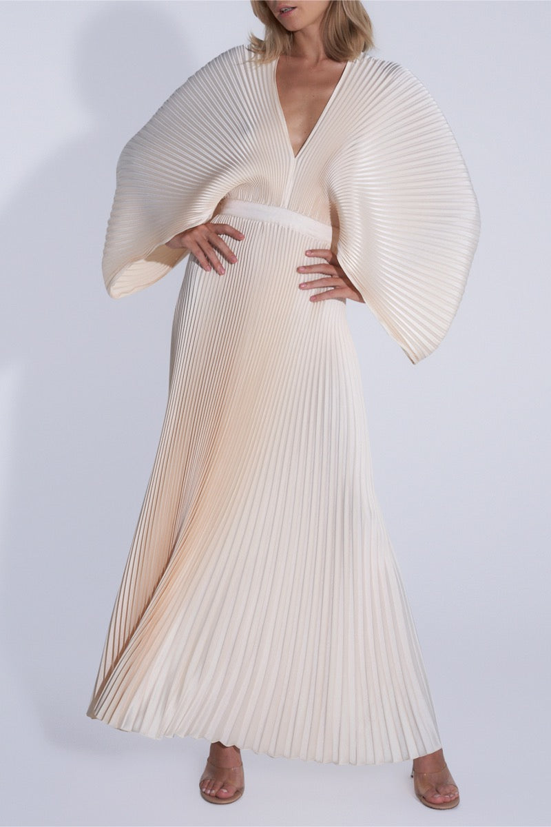 VERSAILLES GOWN IN BONE - CULT MIA