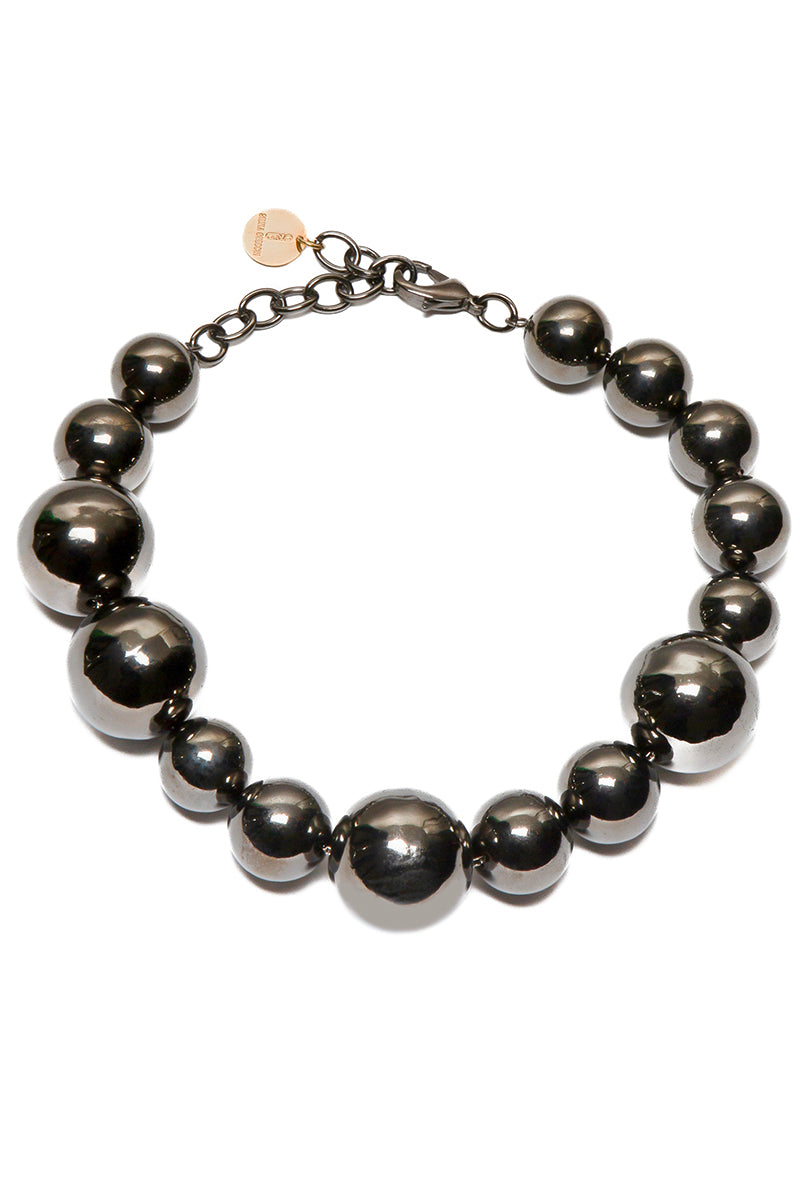 YABA NECKLACE IN SILVER - CULT MIA