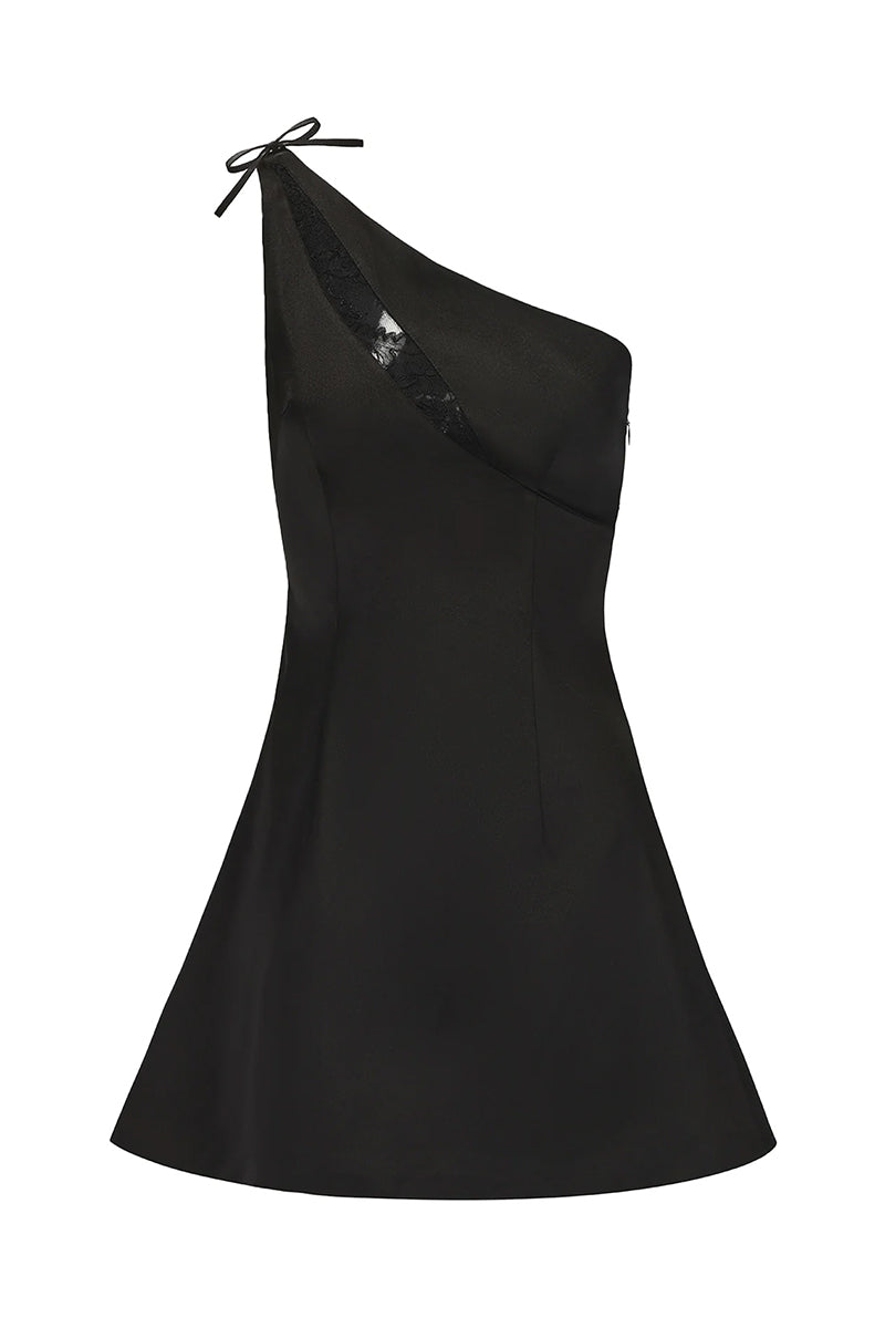 LIZA DRESS IN BLACK - CULT MIA