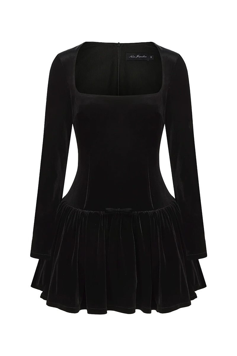 AUDRINA DRESS IN BLACK - CULT MIA