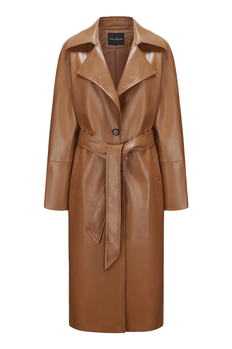 Nana Jacqueline Marlee Coat in stylish fabric, featuring a tailored fit and classic design, perfect for cold weather.