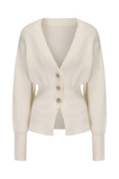 Nana Jacqueline LIZA cardigan in soft knit fabric, styled with buttons, in a cozy, elegant design for versatile wear.