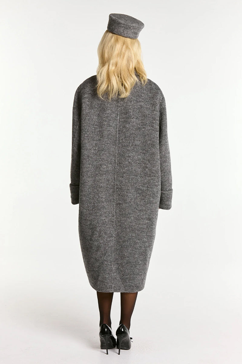 AUDRINA COAT IN GREY - CULT MIA