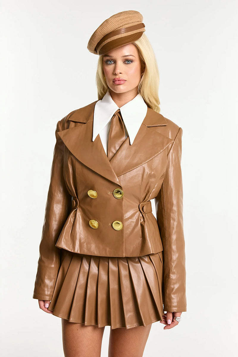Nana Jacqueline Gina Jacket, stylish women's jacket with a tailored fit and sleek design, shown in the image.
