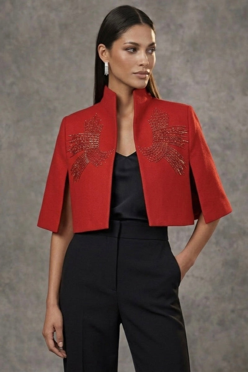 CAPE ECLAT IN ROUGE