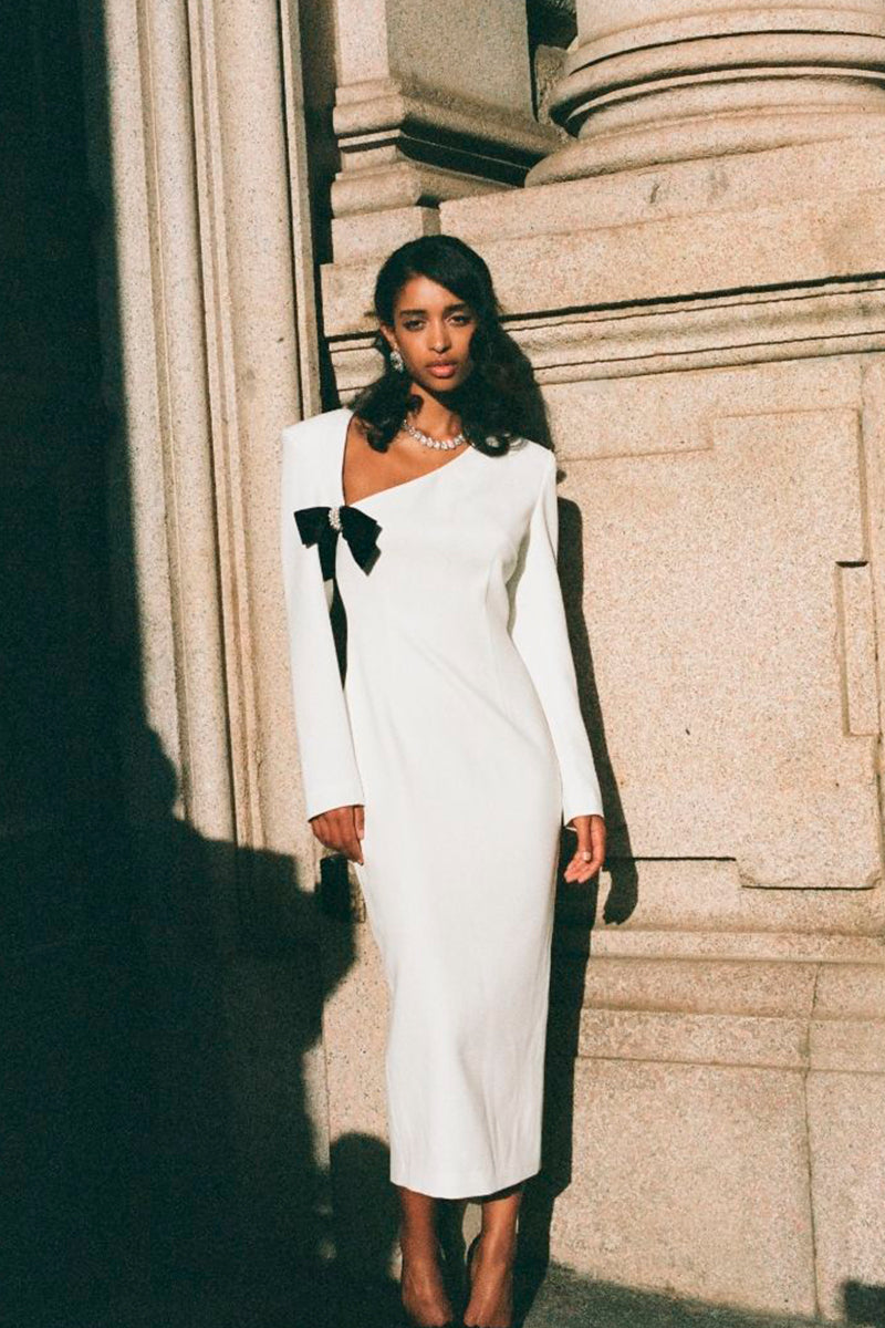 ELLIE BOW DRESS | CULT MIA | Nana Jacqueline ELLIE BOW DRESS | CULT MIA | Nana Jacqueline