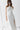 WHITE DENIM CUT-OUT MAXI DRESS - CULT MIA