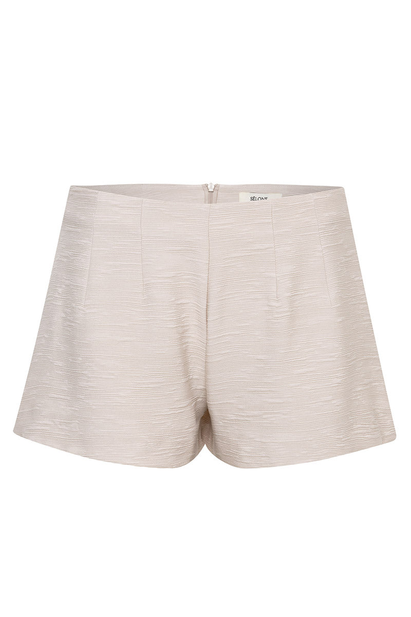 HELIA RELAXED SHORTS SHORTS IN STONE
