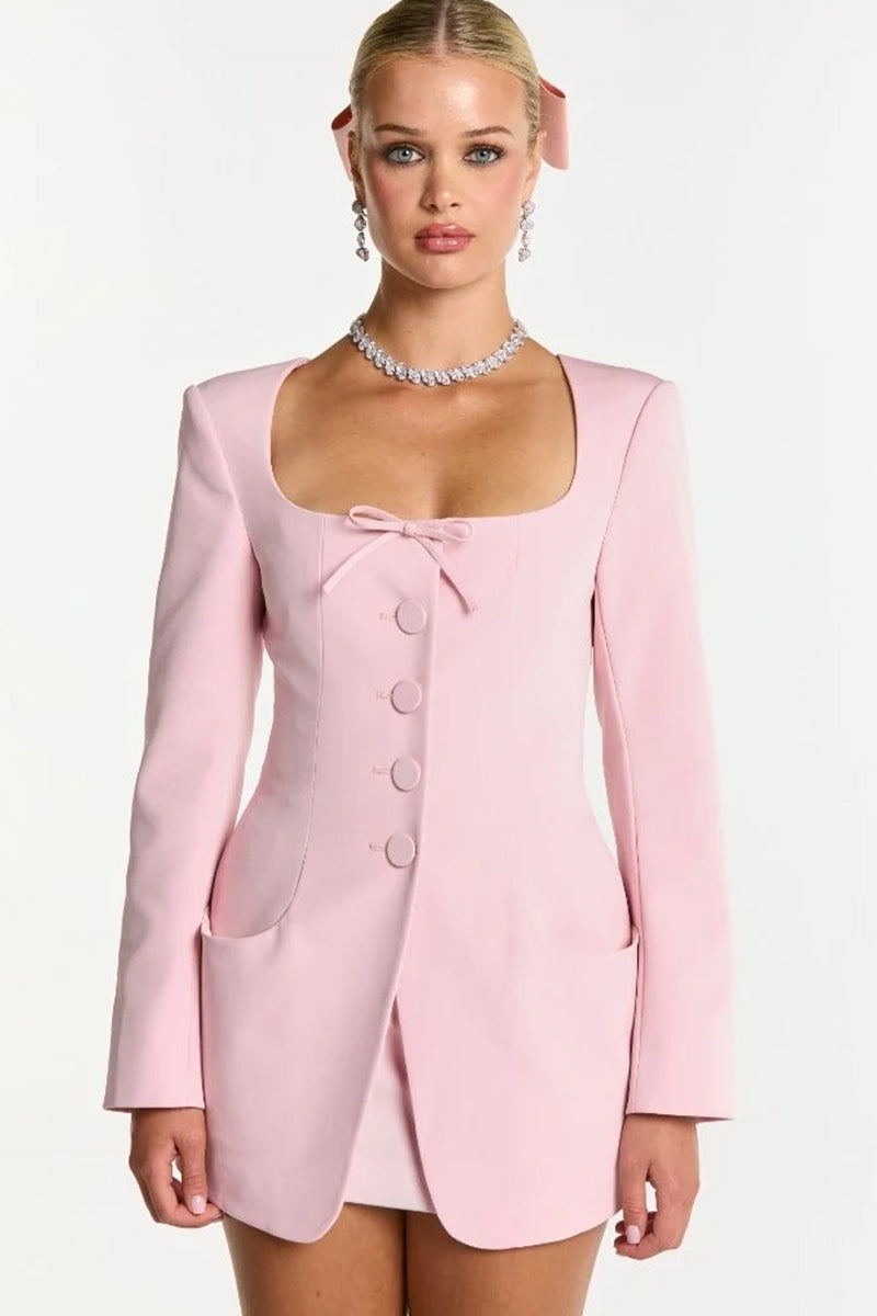 TIFFANI BLAZER IN PINK - CULT MIA