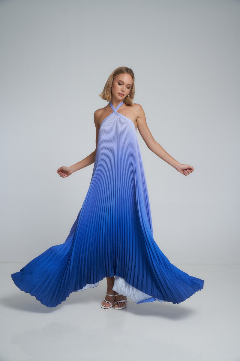 DEESSE GOWN IN OCEAN - CULT MIA