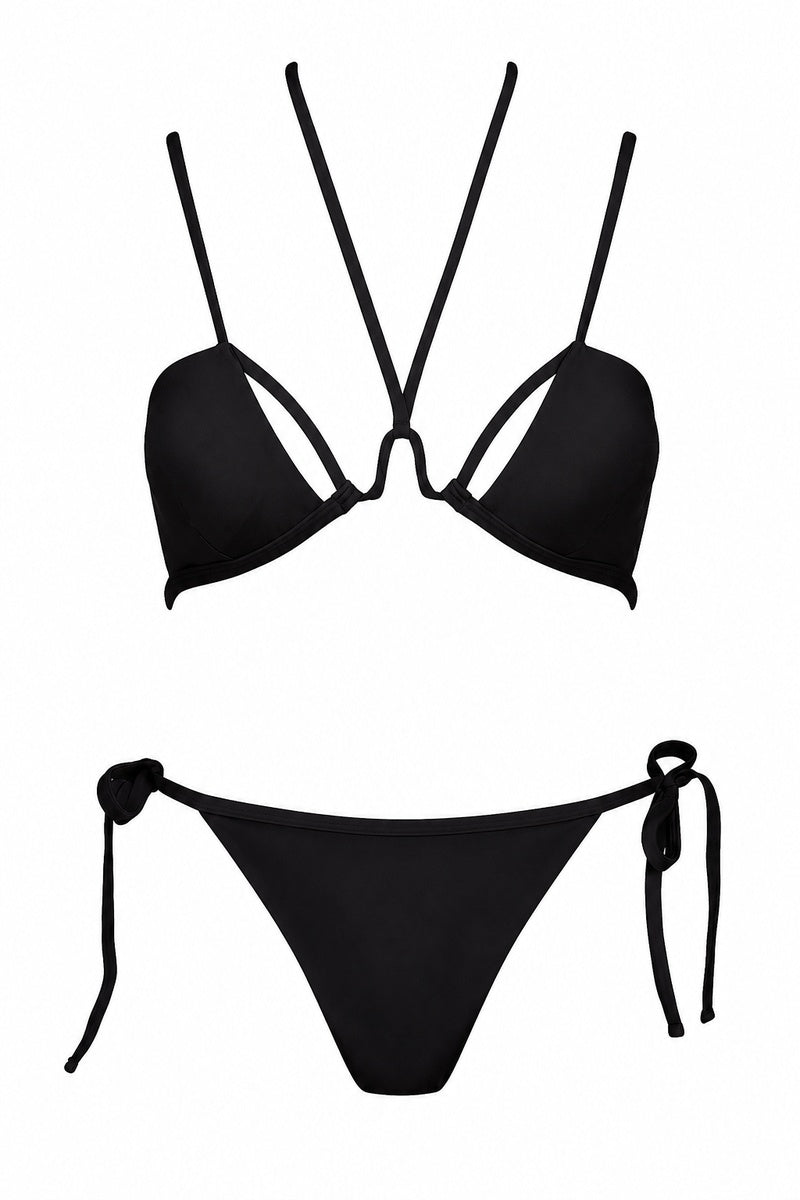 L’AMOUR BIKINI SET NERO