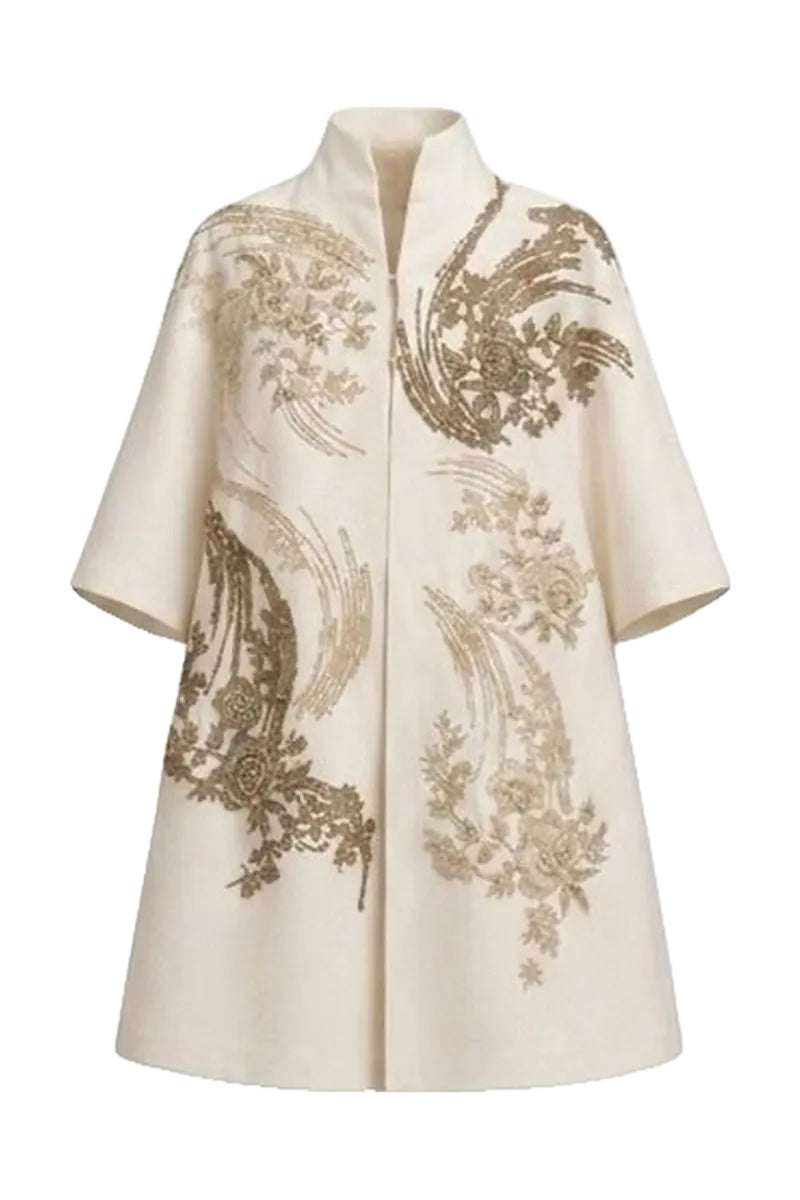BELLE EPOQUE COAT IN IVORY