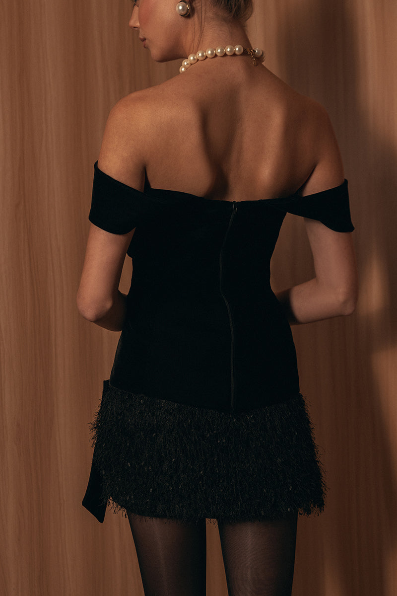 VELVET CONTOUR CORSET - CULT MIA