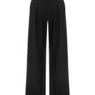 Black Earth Pants by Acaria Studio, stylish and comfortable pants featuring a modern design with a relaxed fit.