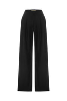 Black Earth Pants by Acaria Studio, stylish and comfortable pants featuring a modern design with a relaxed fit.