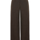 Acaria Studio Sahara pants in coffee color, stylish casual pants with a relaxed fit and comfortable fabric, displayed on a model.