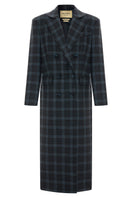 Acaria Studio Charlotte Coat, stylish women's coat in neutral fabric with a tailored fit and classic collar, perfect for cold weather.