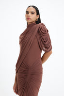 Deme By Gabriella Beth Maxi Dress featuring a flowy silhouette and elegant design, perfect for summer or formal occasions.