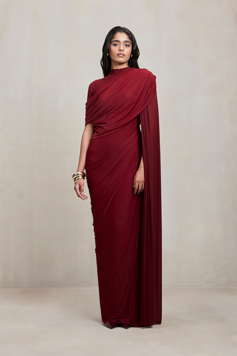 DIANNA GOWN IN BURGUNDY | CULT MIA | Deme By Gabriella DIANNA GOWN IN BURGUNDY | CULT MIA | Deme By Gabriella