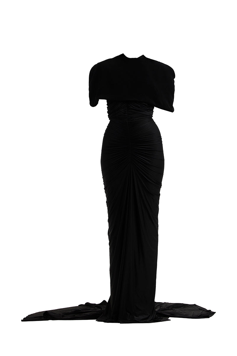 ISADORA BLACK GOWN - CULT MIA